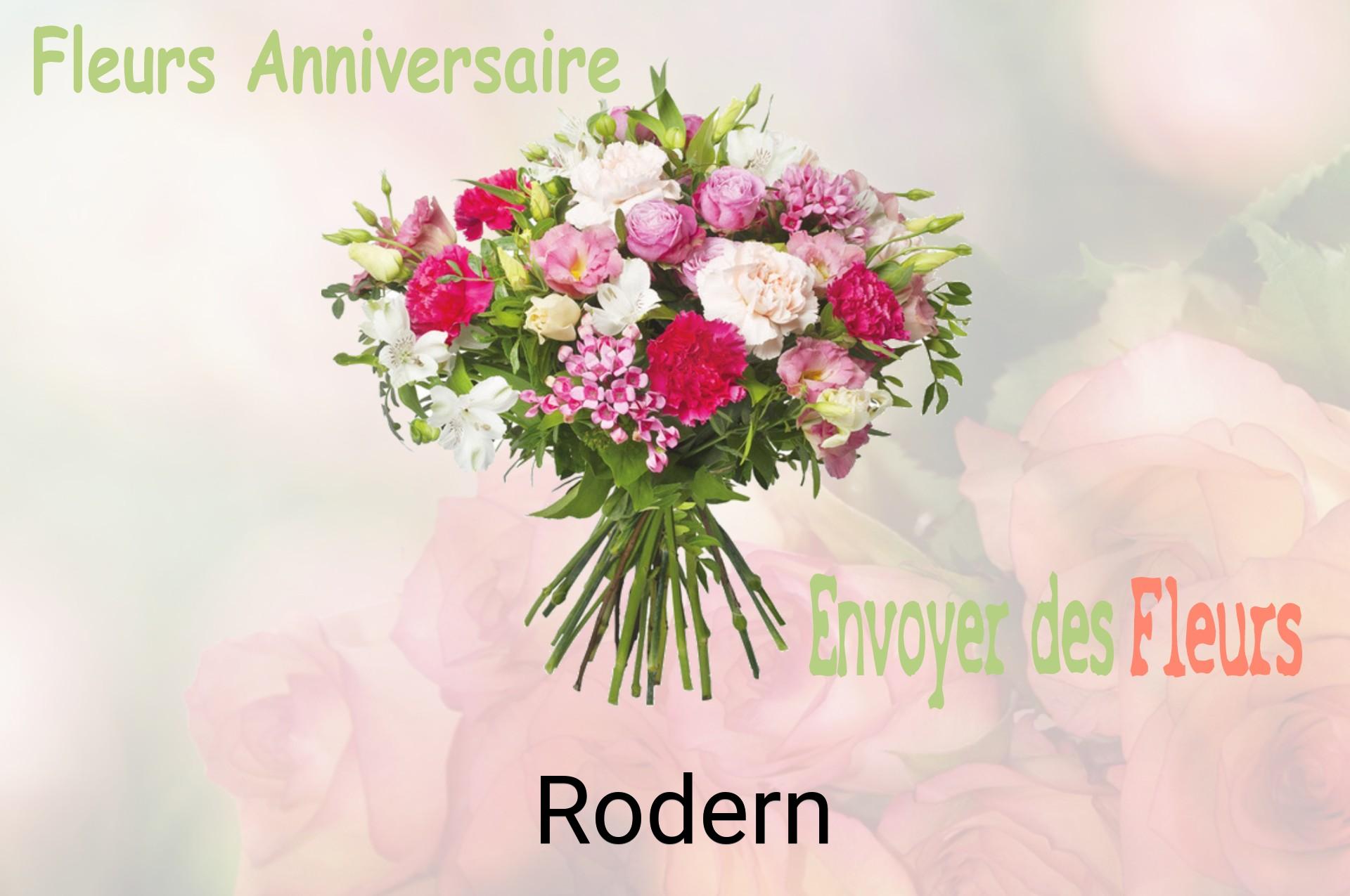 Bouquet de fleurs d’anniversaire livré à Rodern